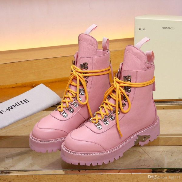 

autumn and winter new martin boots fashion comfortable leather platform high heel waterproof british wind retro female motorcycle boots