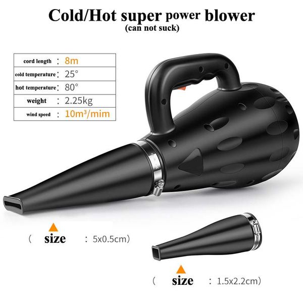 

new super power 1500w 220v cold wind industrial blower for home cleaning car blower clean computer clean