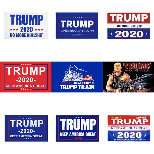 

fashion trump 2020 flag 90*150cm creative donald keep america great digital print usa banner home party decor 100 1pcs #238