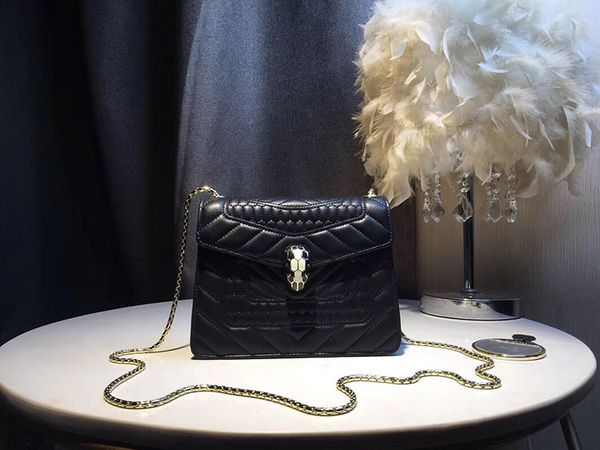 

2019 designer luxury handbags purses women genuine leather romantic retro art style crossbody bag simple retro atmosphere chain bags