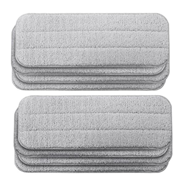 

8 pcs replace mop cloth rags for mijia deerma water spray mop 360 rotating cleaning cloth head wooden carbon fibe