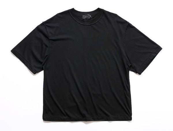 

Man streetwear justin bieber T shirts urban Clothing Kanye plain white/grey/black oversized shirts blank T shirt