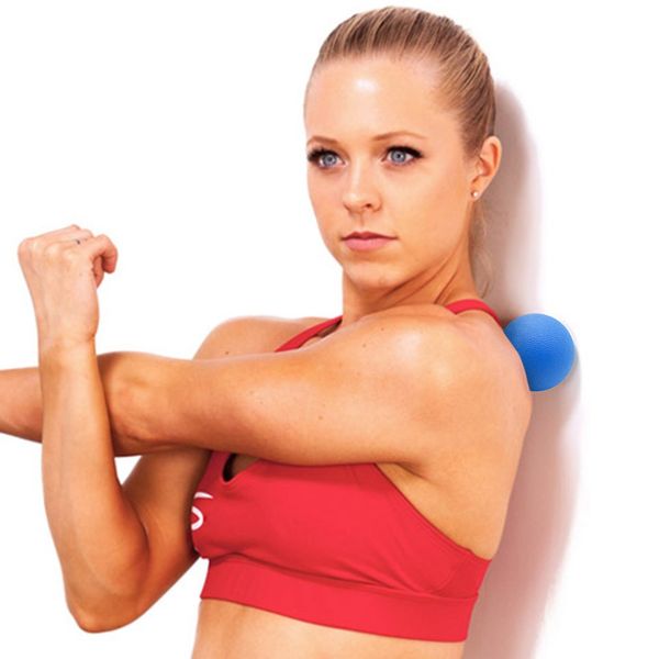 

fitness relieve gym single ball massage ball training fascia hockey ball 6.3cm massage fitness balls relax muscle balls