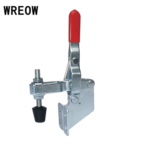 

new 1 pc metal clip vertical type toggle clamp pliers rod arm welding tool tackle quick hand tool toggle clamp dropshipping
