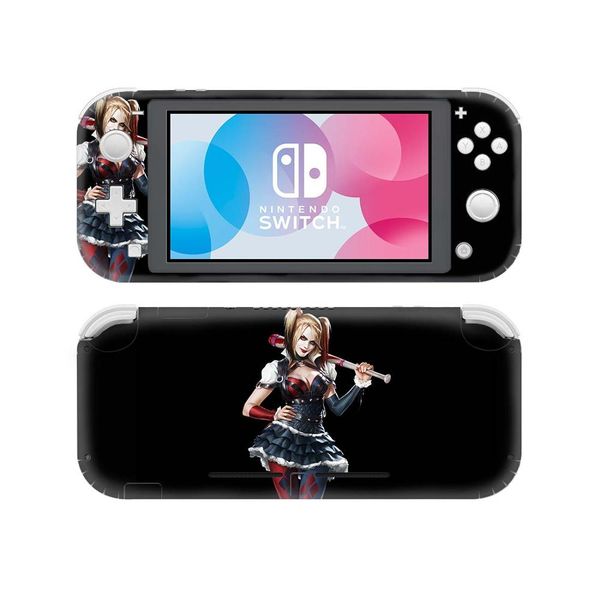 

harley quinn joker batman skin sticker decal for nintendo switch lite console protector case nintend switch lite skin sticker