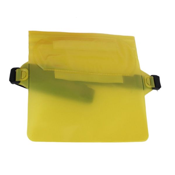 

pvc pocket waterproof bag three-layer seal large capacity outdoor swimming drifting special waterproof pockets