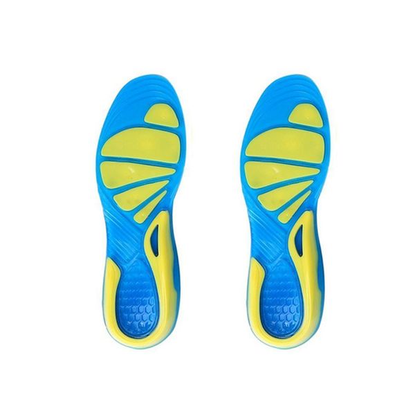 

cushion shock absorption stable non-slip foot care shoe pad sport tpe military insert walking orthopedic insole running