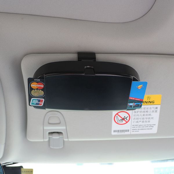 

zlord car sun visor glasses holder card holders box for 206 307 308 407 207 3008 2008 208 508 for c3 c4 c5