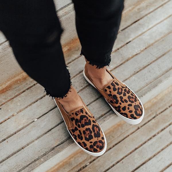 

fashion women flat shoes 2019 new female snake loafers soft bottom one lazy shoes women slip on flats, Black