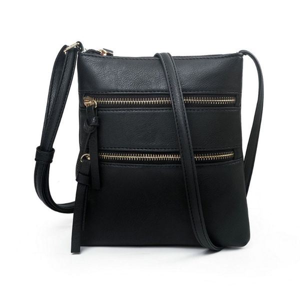 

thinkthendo women pu leather shoulder bag crossbody handbag travel phone pouch purse