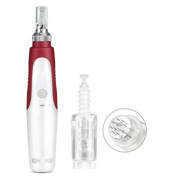 

доктор ручка электрическое microneedle ролика фотон электрический дермы печать dermapen микро иглы терапия дермы ручка микро иглы