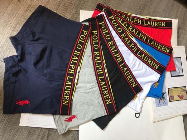 

brand boxers cotton breathable boxer luxury underpants tight waist underpants mens boxers designer mens underwears letter 4167, Black;white