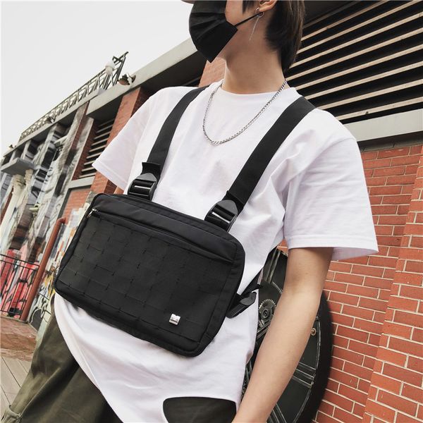 

chest tactical pack super chicken tactics multifunctional modular system tactical vest casual oxford hollow travel bag