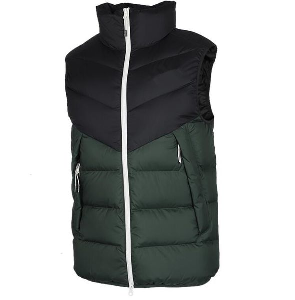 

2019 men new fn1024 autumn couple brand warm sleeveless duck down cotton jacket winter waistcoat men/women's vest fashion casual coats, Black;white