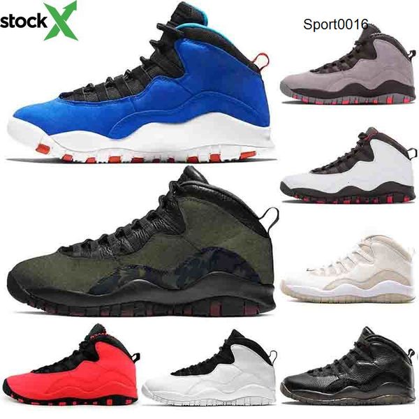 

оптовая 2020 марк кроссовки  баскетбол обувь 10s женщины люди seattle woodland camo прохладного gray desert камо luxury дизайнер кроссовки, Black