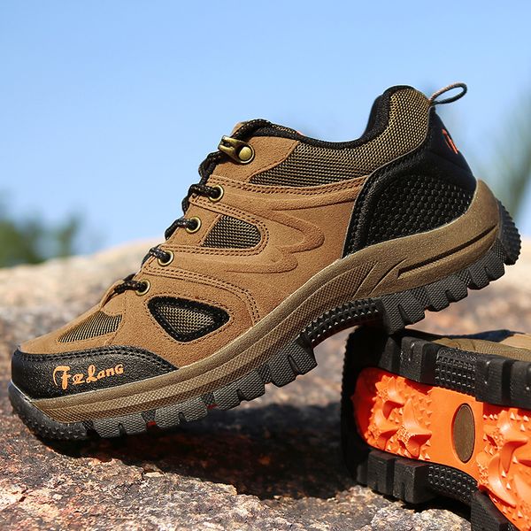 

hiking shoes men sports shoes outdoor trekking non-slip 36-48 breathable sneakers tactical zapatillas