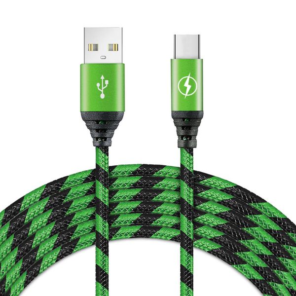 Micro USB Charging Charger Cable 3FT Long Premium Nylon Braided USB