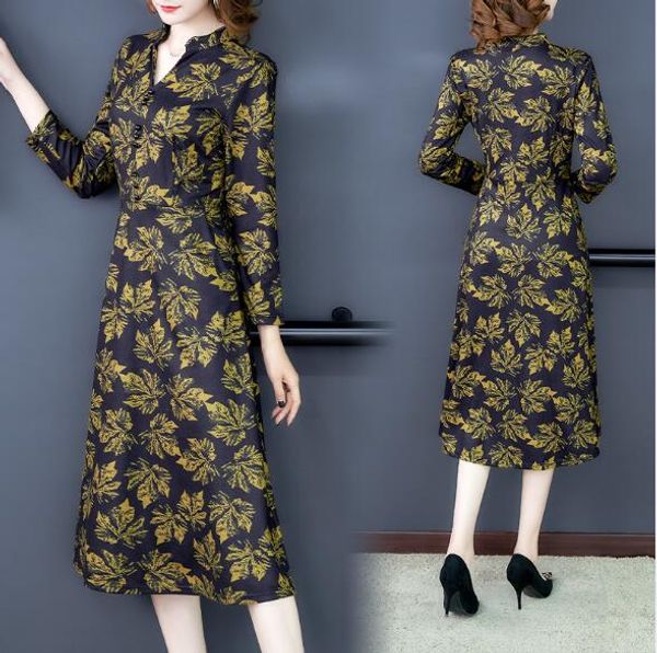 

korean thickened medium length cashmere skirt, Black;gray