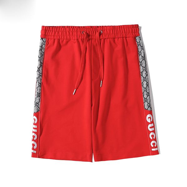 

summer new fashion cotton men's beach pants men's board shorts men's surfing shorts swimming trunks shorts, Blue