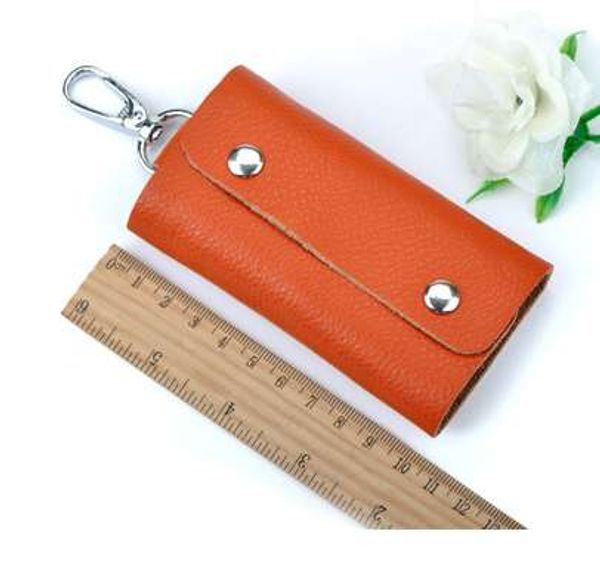 

men women brand keys organizer men slim pouch key holde durable for gift keychain new arrival, Red;blue