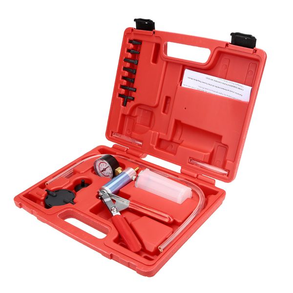 

new a0003 car auto pressure tester auto pressure tester vacuum pump brake bleeder vacuum bleed test kit garage tool