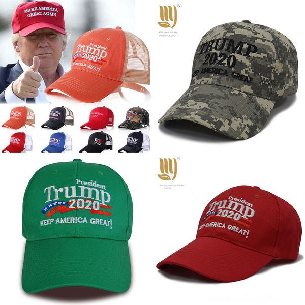 

hggdi trump camouflage trump cap baseball 2020 hatflag embroidered outdoor sunshade adjustable hat cotton favor party snapback, Blue;gray