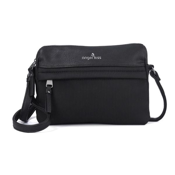 

angelkiss eco-friendly washed pu faux leather small women crossbody shoulder bag