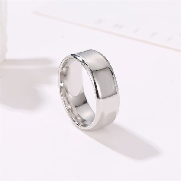 

wedding ring for men women luxury color couple rings, Silver