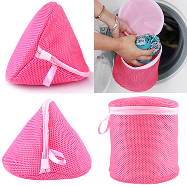 

new underwear aid bra laundry mesh wash basket net washing storage zipper bag bici