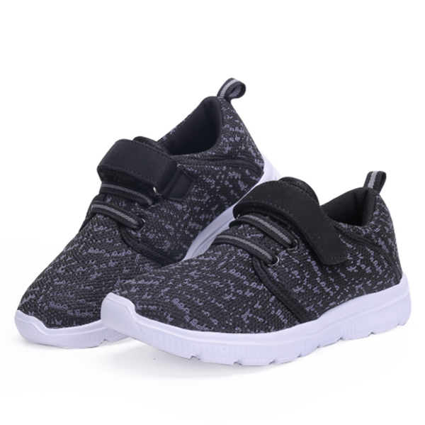

2020spring and summer children's single shoes boys mesh casual shoes girls breathable in the big children's sports, Black
