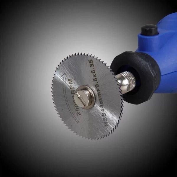 

7pcs mini high-speed steel saw web hss cutting blade electric grinding extension rod accessories for woodworking cutting