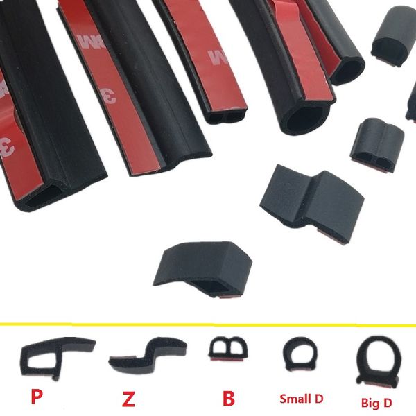 

general car door seal strip big d small d z p type waterproof sound insulation soundproof weatherstrip epdm rubber seal strips