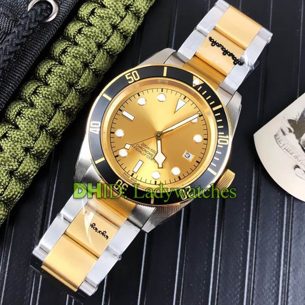 

luxury mens watches m79230b-0008 41mm 316l stainless steel mehcanical 8215 automatic watch sapphire diver swim wristwatches montre de luxe, Slivery;brown