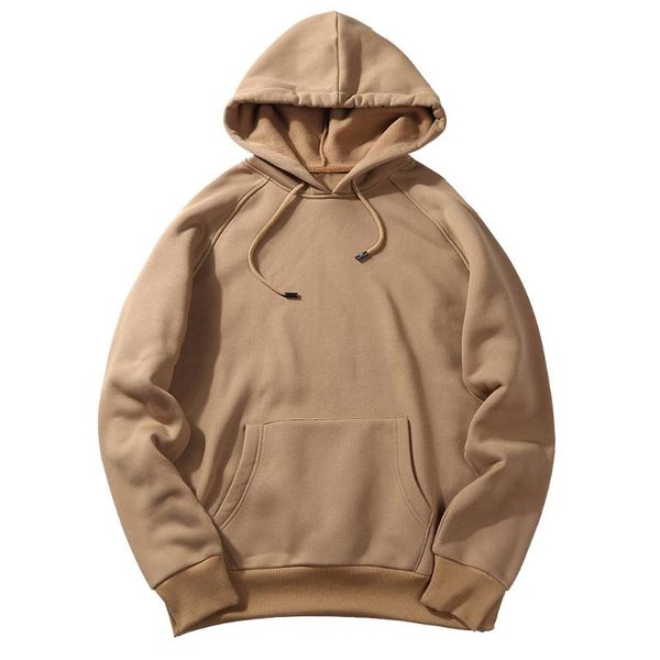 

loozykit size fashion colorful hoodies men's thicken clothes winter sweatshirts men hip hop streetwear solid fleece hoody, Black;red