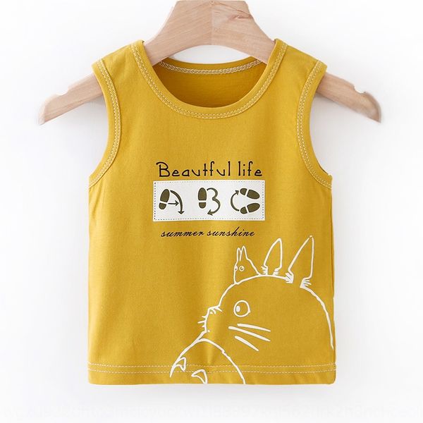 

beiloke pure vest cotton children's vest for boys and girls baby sleeveless base shirt thin waistcoat, Camo