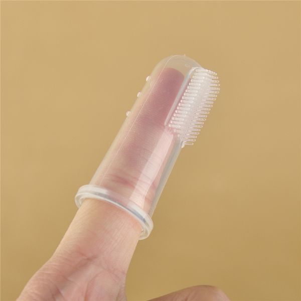 

toothbrushes tooth brush baby care soft safe baby kids silicone finger toothbrush gum brush children teeth clear massage