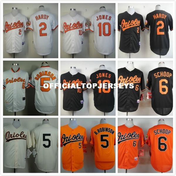 

2 j. j. hardy 6 jonathan schoop 10 adam jones retro jerseys, Black;blue