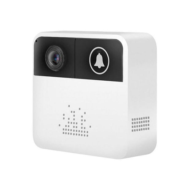 WiFi Video Camera da videocamera Porta Campanello Bell Anello Allarme Chime Telefono Interfono / Audio Free App Control Ios Android + Musica interna