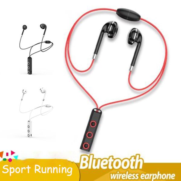 

bt313 wireless bluetooth earphone portable waterproof magnetic sport earbud stereo headphones with mic in box for iphone samsung xiaomi