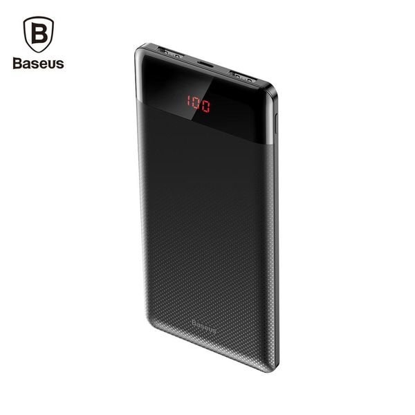 

baseus 10000mah power bank with dual outputs 10000mah portable power bank with micro usb charger for xiaomi