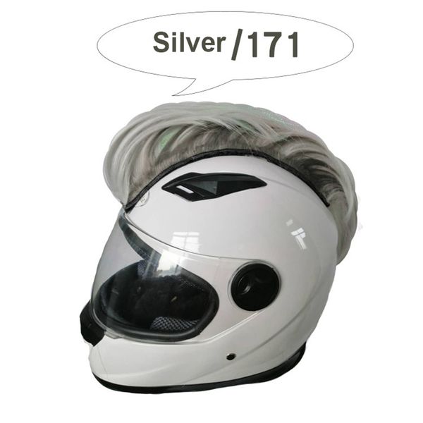 

braid motocross bicycle helmet punk hair decoration