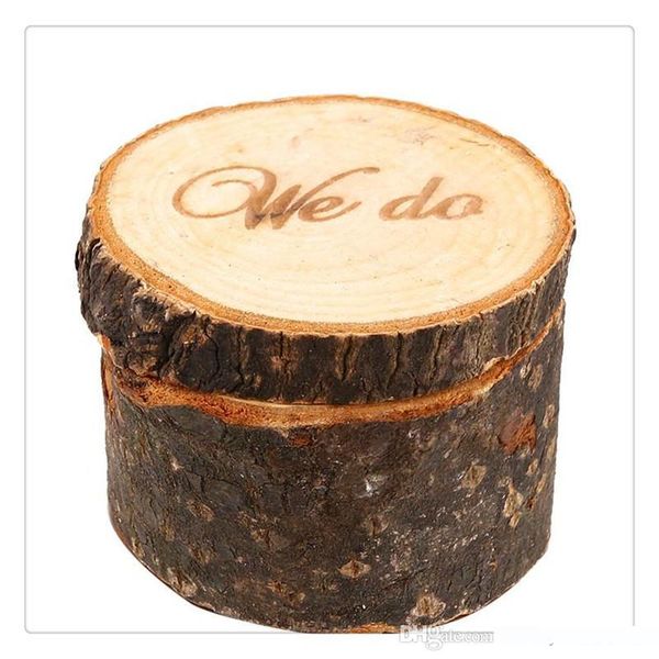 2019 Wooden Ring Box Country Style Wedding Ring Box We Do