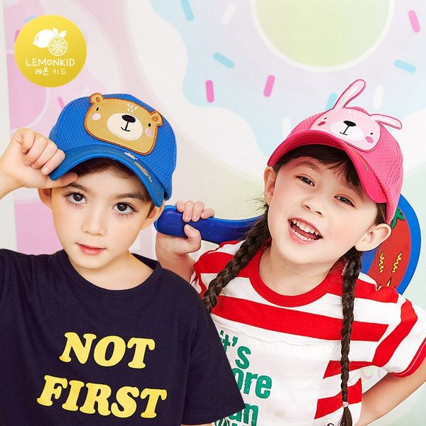 

children's baseball cap baby baseball hat duck cap cartoon baby sun hat, Yellow