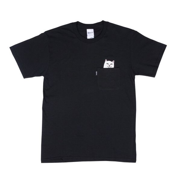 

RipNDip Rip N Dip Лорд Нермальный черный карманный футболка MSRP $30