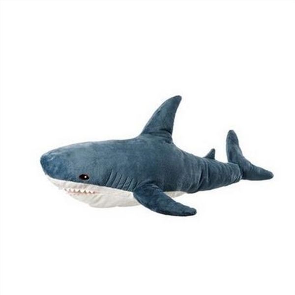 

100cm giant hammerhead shark plush toy lifelike shark toy soft stuffed animal children gift shop decor j190717