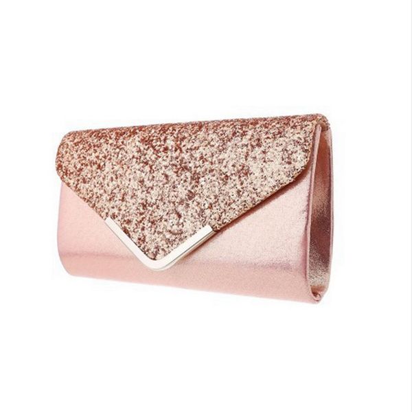 

women party fashion chains handbags pu envelop clutch lady cover evening bags
