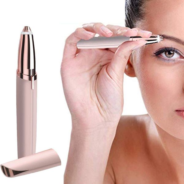 

brow tool mini epilator multifunction lip eyebrow trimmer face brows hair remover pen electric shaver painless brow epilator