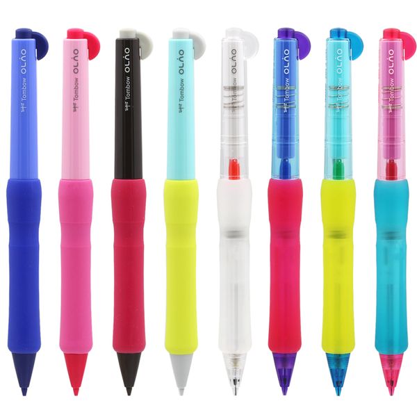 

tombow olno удобные 0.5 мм механический карандаш гибкие свинцовые карандаши для школьного письма sh-ассорти баррелей япония импорт, Blue;orange