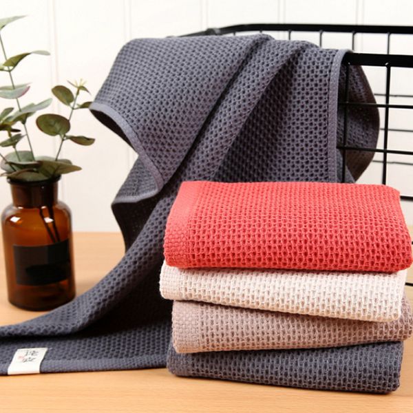 

sport hand towels for adults bathroom 100% cotton 33x72cm face towel 1pc magic plaid popular