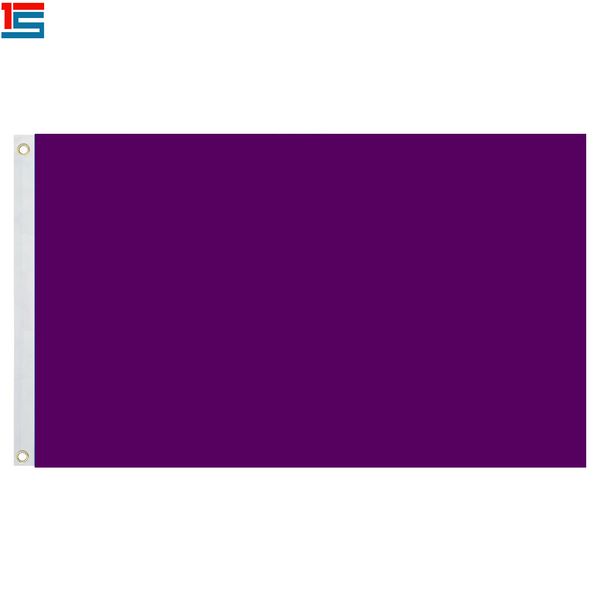 

dark purple single color flag flag 3ft x 5ft polyester, 90*150cm flag with 2 grommets,flags of simple colour